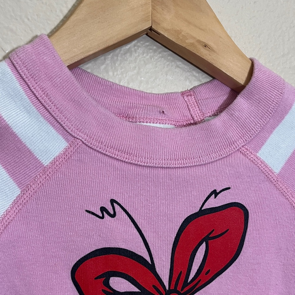 Hanna Andersson Pink Striped The Grinch Cindy Lou Who Organic Cotton Pajamas - Picture 6 of 13